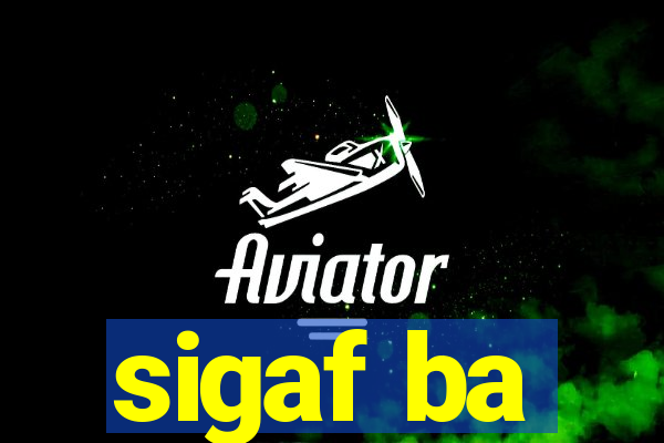 sigaf ba